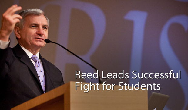 Reed Leads Successful Fight to Maintain Maximum Pell Grant Award